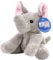 Minifeet Zootier Elefant Linus - Kuscheltier Plüschtier Stofftier Spielzeug - kuschelig weich - Geschenk für Baby Kinder Freunde Schulstart Einschulung | Höhe: 17,50 cm