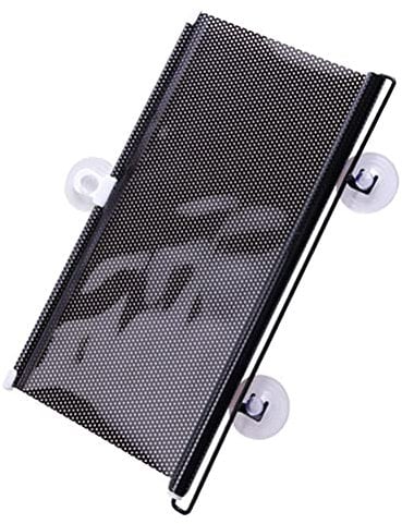 Mify Car Sun Shade, Front Windscreen Foldable Sun Visor, Automatic Retractable Car Windscreen Visor, Shutter Type Window Sun Shades Roller Blinds 68x125cm