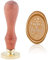 craspire Wachssiegelstempel Otter Vintage Siegellackstempel Tier Oval Abnehmbarer Messingkopf Siegelstempel Mit Holzgriff Für Hochzeitseinladungen Tag Geschenkpapier