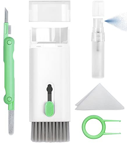 Kit de Nettoyage Multifonction pour Écran d'Ordinateur Portable, Clavier, Écouteurs Airpods Pro, MacBook, iPad, iPhone, iPod - Stylo et Brosse de Nettoyage - Outil Walrfid
