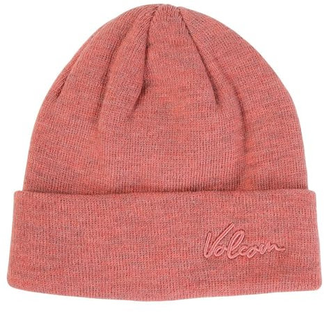 VOLCOM Unisex V.co Fave Beanie Herren Strickmützen, Rosa, Einheitsgröße