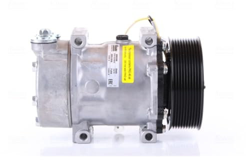 NISSENS 890598 Compressore aria condizionata con olio compressore-PAG con innesto elettromagnetico senza diodo
