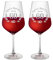AMAVEL Weingläser mit Gravur zur Diamanthochzeit, 2er Weingläser Set, Personalisierte Weißweingläser, Geschenke zur Diamanthochzeit, 500ml Weinglas Set, Rotweingläser, 60 Hochzeitstag Geschenk