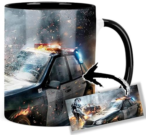 MasTazas Metal Gear Rising Revengeance Taza Ceramica Interior y Asa Negra