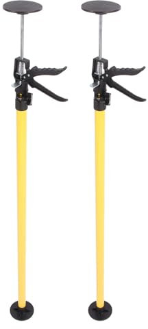 Third Hand Tool, 3rd Hand Support System, Cabinet Jack Support Pole, 115-290cm Adjustable, Alloy Steel Support Rod for Cargo Bars, Drywalls Jack, Cabinet Jacks, 40kg Load Bearing