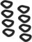 GLEAVI 1 Satz Ölfassdichtung Dichtring Set Dichtungsring Set Dichtungsring Für Benzinkanister Kraftstoff Kann Auslaufdichtung Tülle Für 20l Kraftstofftank Gummi Black 8st