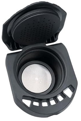 HELLOCAPS Adaptateur Réutilisable Compatible Dolce Gusto Piccolo XS Genio Infinissima Circolo Rechargeable Café Capsule Dosette Support Tiroir Accessoire Permanent Durable Écologique pour Café