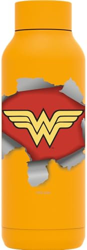 Quokka Wonder Woman - Borraccia termica in acciaio inox, tinta unita, 510 ml