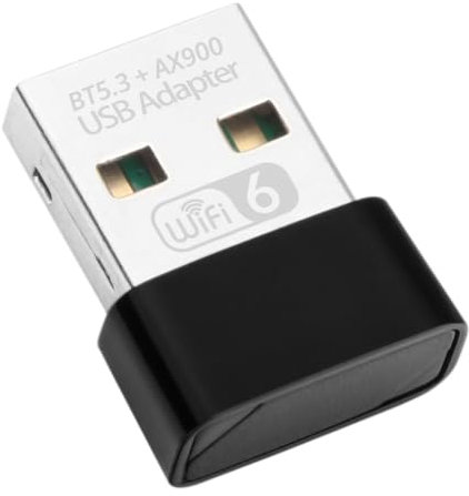 Peowuieu 900Mbps WiFi 6 USB Adapter Bluetooth 5.3 AX900 USB Dongle Wireless Network Card Dual Band 2.4/5G Free Driver for PC