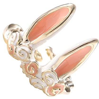 IMIKEYA Verstellbarer Bunny Ring – Niedlicher Hasenohr-Ring Aus Legierung Für Frauen Und Mädchen - Stapelbarer Tier Schmuck Perfekt Als Oder Für Den Alltag