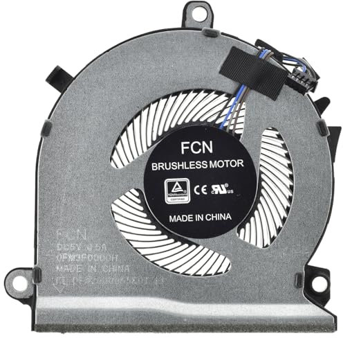 LPUK CPU Ventilateur de remplacement compatible avec HP Pavilion Gaming 15-ec2141nf, 15-ec2143nf