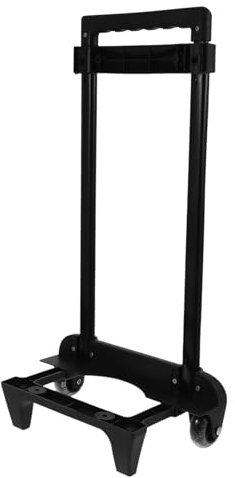 YOSADIER Wagen Ersatzteile Für Gepäck Faltbarer Trolley Aus Kunststoff Gepäckrollen Austauschen Autositzträger Für Den Flughafen Faltbares Gepäck Mit Rollen Tragbarer Autositz Black Plastik