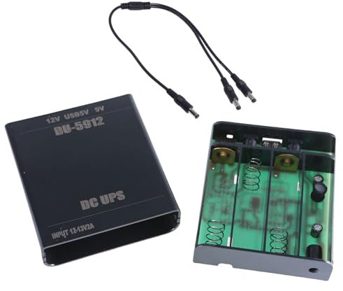 TERNCOEW Universally 3Pcs 18650 Battery Case Box 5V 9V 12V Mobile Power Supply Box For LED Light WiFi Router