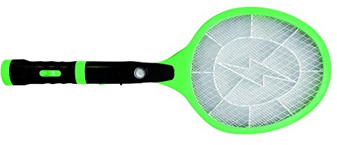Ardes AR6S05 Racchetta Elettronica Fulmina Insetti con Luce e Torcia LED Rimovibile Ampia Superficie con Cavo USB