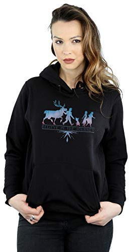 Disney Women's Frozen 2 Believe in The Journey Silhouette Hoodie
