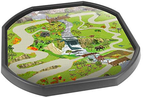 Lost World Dinosaurs Vinyl Tuff Tray Insert - 86 x 86 cm - Ideal for Large Tuff Spot Tuff Tray - Tuff Tray NOT Included