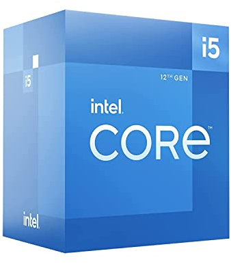 Intel Processore desktop Core i5 Core 12400F 18M di cache, fino a 4,40 GHz