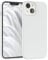 EAZY CASE Premium Silikon Handyhülle kompatibel mit iPhone 13, Slimcover mit Kameraschutz und Innenfutter, Silikonhülle, Schutzhülle, Bumper, Handy Case, Hülle, Softcase, Weiß