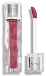 Icy Glow Lip Tint (Vegan Collagen), Long Lasting (No Stains), Moisturising Shine, Matte Finish, (K Beauty) Makeup, Red and Shades (04 Divine, 0.18 fl)