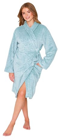 TURTLE Women Solid Robes Nightdress Summer Loungewear Bathrobes Robe Sleepwear Bridal Bridesmaids Dressing Gown Soft Comfortable Lightweight Open Front Waffle