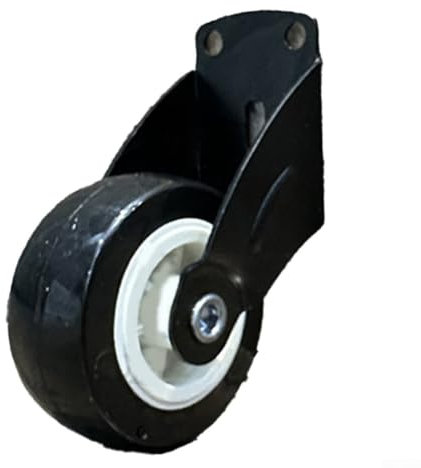 Stützrad für Türen, funktionales Anti-Droop-Riemenscheibensystem, geeignet für Schiebetüren, Nylon-Riemenscheibe, Möbelrollen (schwarz)