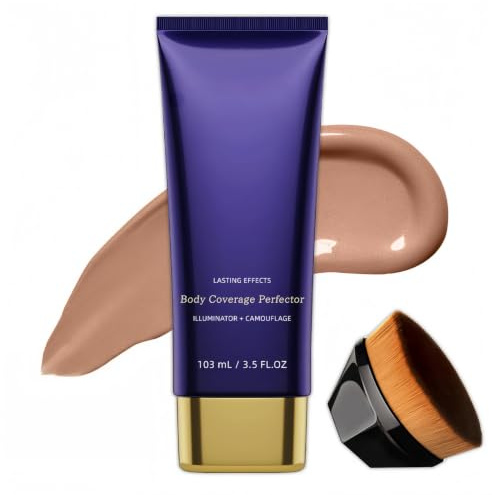 Heroka Nudaskin Body Coverage Concealer Fair Körper Camouflage Make-up für Beine und Körper, wasserfest, natürliches Finish (05 Zomerbrons)