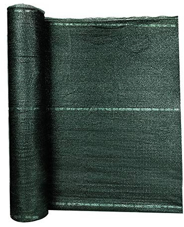 UISEBRT 1x10m Zaunblende Sichtschutz Tennisblende Grün HDPE 150 g/m² Sonnenschutz Windschutz mit Kabelbinder für Garten, Sportplatz, Maschendrahtzaun (1x10m, Grün)