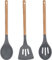 Set 3pc utensilios de cocina silicona madera, Colección Daimiel de la marca San Ignacio