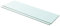 vidaXL 2X Regalboden Glas Glasboden Glasscheibe Glasplatte Regalbrett Ersatz Platte Glasscheibe für Glasregal Klarglas Transparent 100x30cm