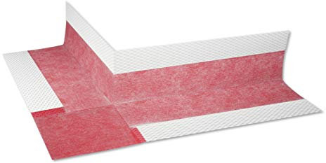 Außenecke 1x Dichtecke Außen Dichtband, Abdichtung Bad Dusche Sanitär, Eckabdichtung unter Fliesen