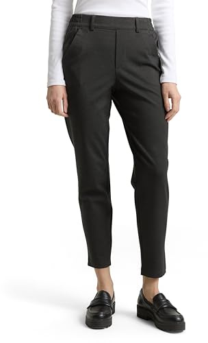 TOM TAILOR Damen 1021175 Jersey Relaxed Fit Jogger Hose, 10522 - Shale Grey Melange, S EU