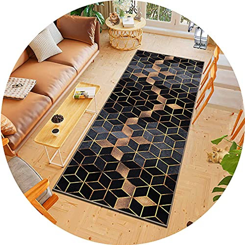 ACUY Alfombras por Metros 110x100cm Alfombra Vinilo Cocina Lavable para alfombras de Entrada a pasillos