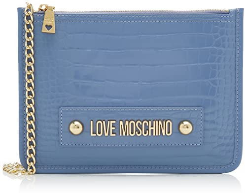 Love Moschino Damen Jc4433pp0fks0602 Umhängetasche, hellblau, Einheitsgröße