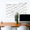 2025 Kalender Poster Grau DIN A1 Jahresplaner Wandplaner Wandkalender 2025 gefalzt Wandkalender 2025 / Wandplaner Posterkalender Jahresplaner Jahresübersicht