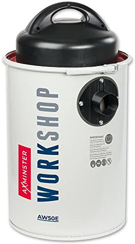 Axminster Workshop AW50E 50L Portable Dust Collector - 230V