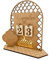 Yiokii Ramadan Adventskalender Holz Countdown Kalender Dekorationen für Zuhause, 30 Tage Til Eid, Ramadan Geschenk für Kinder, Ramadan und Eid Decor