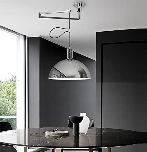 Pendelleuchte Wohnzimmer Hängeleuchte Esstisch Hängend Lampe Beweglichkeit Verstellbare Lampenarmen Esstischlampe Höhenverstellbar Küchen decke Pendellampe Wohnzimmerlampe, E27 Fassung für max. 40W