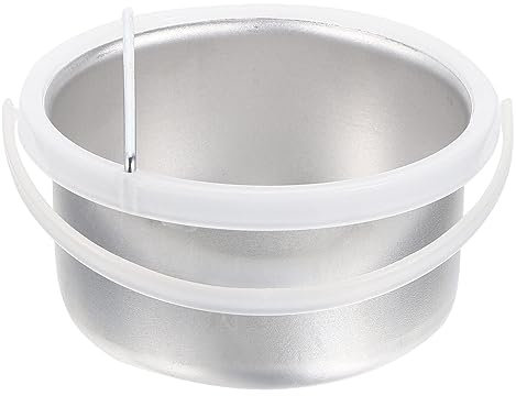 VILLCASE Small Wax Pot Wax Aluminium Warmer Resin Heater Wax Machine for Hair Removal Waxing Machine Hair Wax Warmer Pot Hair Removal Wax Metal Wax Can Tin Liner Aluminum Butter