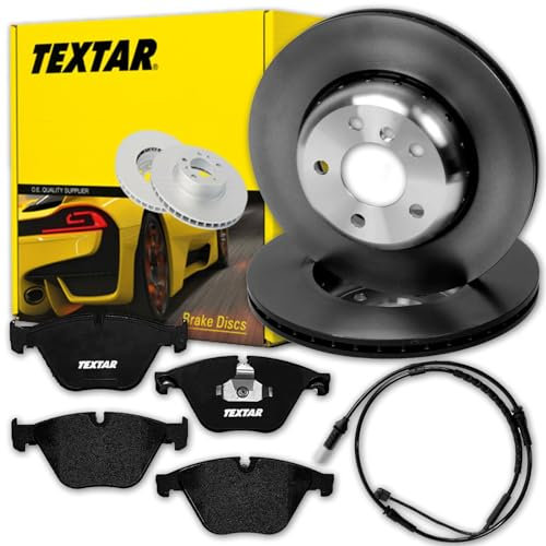 TEXTAR Bremsscheiben 348mm + Beläge vorne passend für 5er F10 F11 Limo + Kombi