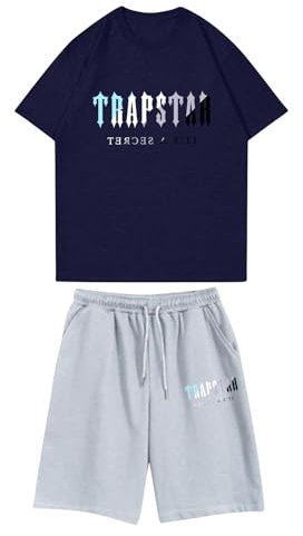 Kind Trapstar Sets Trapstar Pulli Trapstar Shirt Bauchtasche Trapstar Trapstar Shirt Kinder Anzug Set Jungen Tshirt Damen Trikot Trapstar Trapstar Pulli Trapstar+Jogginganzug Blau