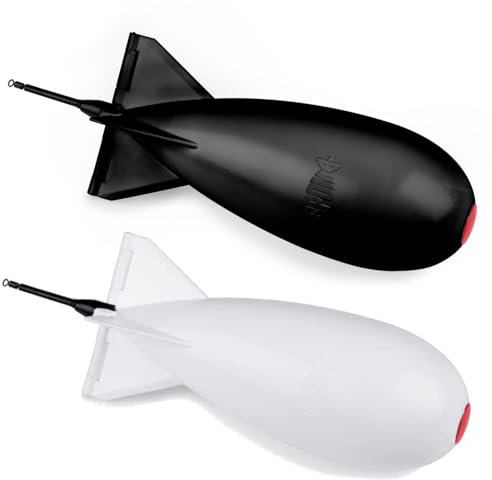Spomb Large X Spomb - Futterrakete, Weiß, Kugel, Kunststoff, Angelgerät, Fischfutterrakete, Fischgewicht, Angeln auf Karpen