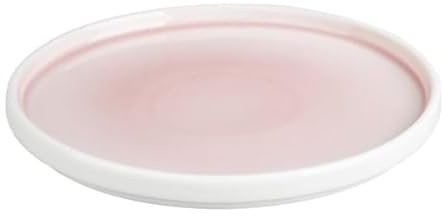 Olympia Fondant Porcelain Plate 215mm, Dishwasher Safe, Pink, Pack of 6 | Microwave-safe construction supports rapid heating and busy commercial catering workflows, with a scratch-resistant finish.