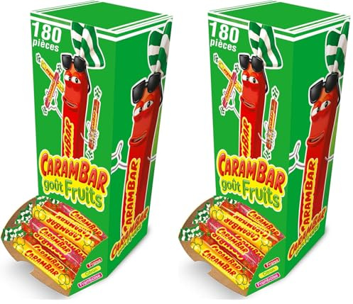 Carambar Bonbons Fruits Boite 180 Pièces