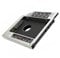 Happyyami Aluminium 2.5 Inch Hard Drive Mount for Laptop 3 Ssd Adapter Optimal Bay Fit