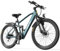 Aairsk Elektrofahrrad mit 42V 10Ah / 13Ah 546Wh Batterie, 25km / h und 100km Reichweite, 250W Erwachsenes Elektrofahrrad mit 21-Gang-Getriebe Ebike für Urban Touring (24 GT900, Blue)