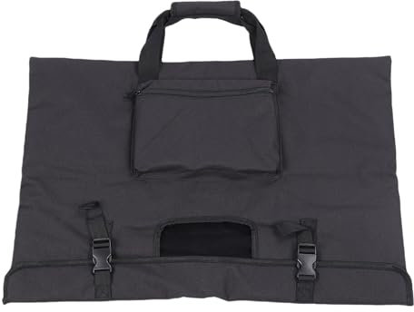 banapoy Monitor Carrying Case for 27 Inch LCD Screen, Multi Pockets Travel Protective Monitor Bag Dust Cover with Padded Lining, Storage Case for Computer Screen