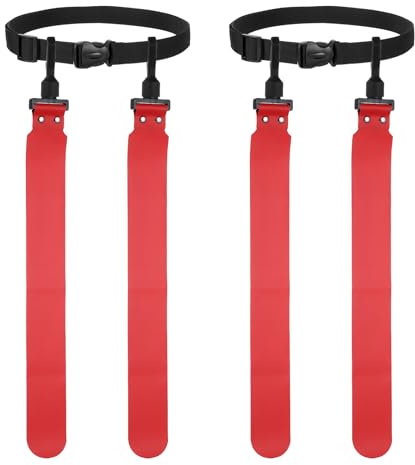 YELARXI Flag Football Set, Flag Belts with Belt & Flags