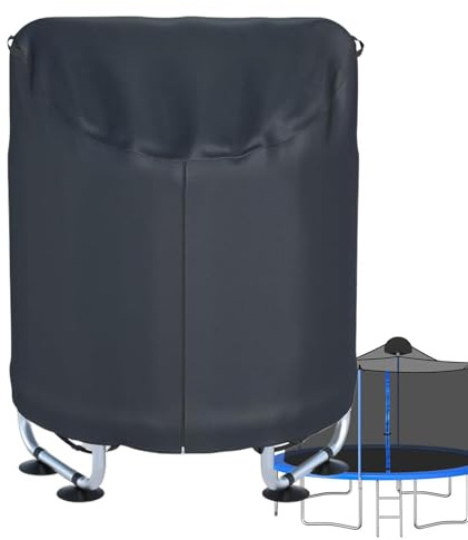 Trampolinplane Strapazierfähige Faltbare Schutzhülle | Outdoor-Kindertrampolin Regenschutz Für Garten Wintergarten Terrasse Schutz Vor Sonne Schnee