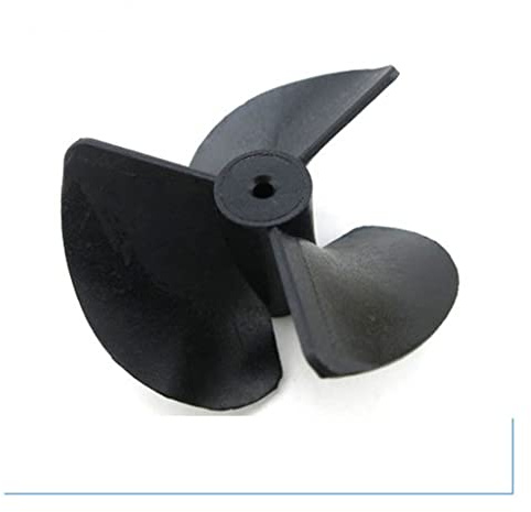 Xjdzineq Profession 3-blades Propellers with 2mm Shaft Hole Nylon Paddle for Boat Fan Shape Paddle Boat Accessories Parts