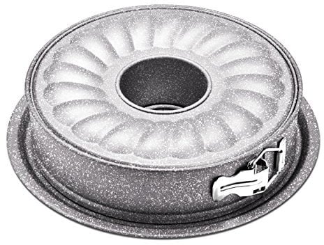 Aeternum Bakeware Petravera Tortiera apribile con Cono, Acciaio, Grigio